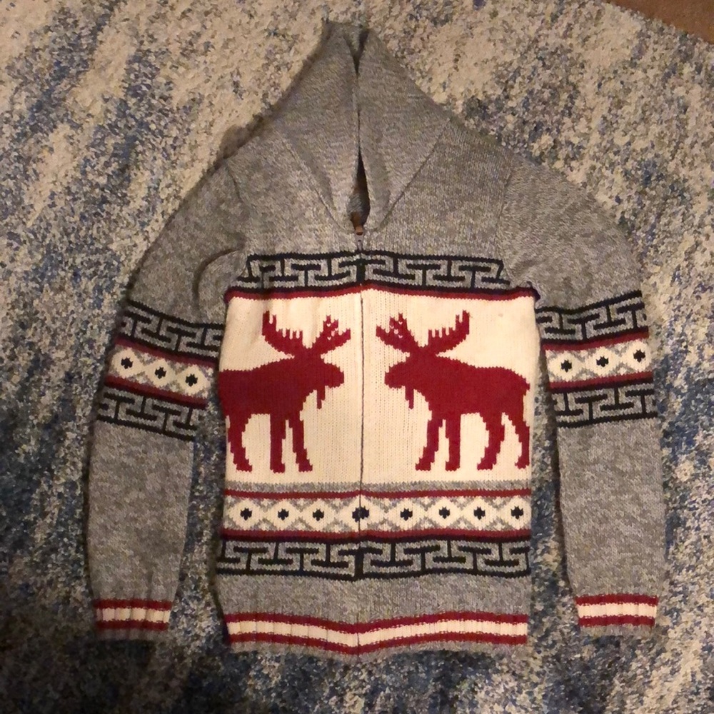 COPY - Canadiana 🍁, Acrylic wool sweater with zipper